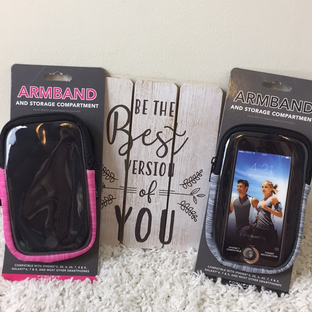 His & Hers FormFit Arm Band & Storage Compartment